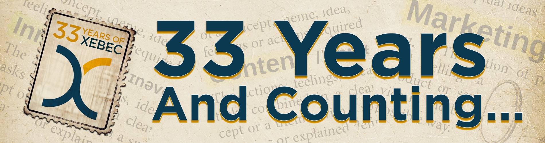 33 years and counting